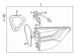 Chevy Trailblazer Tail Light Diagram - 42781828