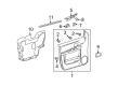 Chevy Uplander Mirror Switch Diagram - 25895627