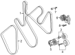 Chevy Silverado 2500 HD Drive Belt Diagram - 12717890