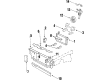 Oldsmobile Omega Cooling Fan Resistors Diagram - 22041777