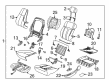 2001 Saturn LW300 Seat Switch Panel Diagram - 90595251