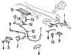 Buick Throttle Cable Diagram - 25617543