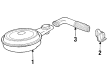 1986 Cadillac Fleetwood Air Hose Diagram - 3524181