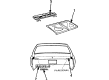 1986 Pontiac Parisienne Emblem Diagram - 20087230