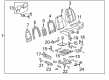 2009 Chevy Silverado 2500 HD Seat Cushion Pad Diagram - 15243905