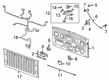 Chevy Silverado 1500 LD Door Hinge Diagram - 85145036