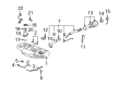 2005 Buick Park Avenue Oil Pressure Switch Diagram - 12677837