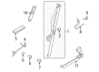 2009 Saturn Astra Seat Belt Diagram - 89027349