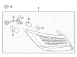 Buick Back Up Light Diagram - 22891782