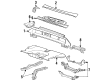 1995 Oldsmobile 88 Floor Pan Diagram - 25650791