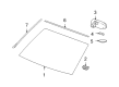 2005 GMC Canyon Side View Mirrors Diagram - 15104571