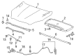 2016 Buick Encore Hood Latch Diagram - 19420615