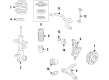 2019 Cadillac XT4 Shock Absorber Diagram - 42795012