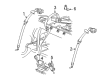 2013 Cadillac CTS Seat Belt Diagram - 19207191