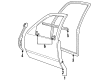 1995 Cadillac DeVille Weather Strip Diagram - 25675695