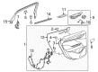 Buick LaCrosse Door Moldings Diagram - 26688657