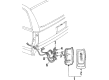 1995 Buick Commercial Chassis Back Up Light Diagram - 16520671