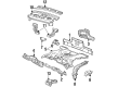 1993 Pontiac Grand Am Floor Pan Diagram - 22593379