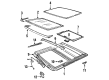 Oldsmobile Cutlass Supreme Sunroof Cable Diagram - 12392891