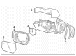 Chevy Colorado Mirror Cover Diagram - 87845732