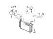 GMC C1500 Radiator Diagram - 52470421