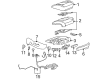 2009 Cadillac DTS Occupant Detection Sensor Diagram - 25886106