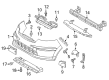 2015 Chevy City Express Bumper Diagram - 19316709