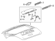 2015 Chevy Spark EV Tailgate Handle Diagram - 95079902