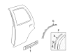 Chevy Tracker Door Moldings Diagram - 30025230