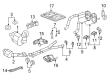 2006 Cadillac XLR Exhaust Pipe Diagram - 10383108