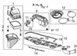 Chevy Silverado 1500 Air Intake Coupling Diagram - 84943351