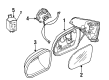 1998 Cadillac Catera Side View Mirrors Diagram - 90565909