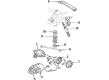 Pontiac T1000 Brake Line Diagram - 19173049