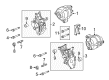 2014 GMC Sierra 1500 Alternator Diagram - 84143543