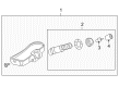 Chevy Equinox TPMS Sensor Diagram - 19332370