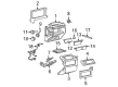 Chevy Express 1500 Blower Control Switches Diagram - 84793086