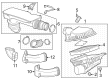 2023 GMC Canyon Air Filter Box Diagram - 85564368