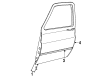 GMC R3500 Door Moldings Diagram - 14072891