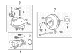 2015 Buick Verano Brake Booster Vacuum Hose Diagram - 22809114