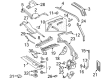 1998 Chevy Cavalier Sunroof Cable Diagram - 12363024