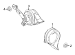 Buick Encore Horn Diagram - 95066880