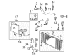 2003 Chevy Impala Radiator Diagram - 89018543