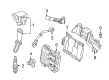 2022 GMC Terrain Ignition Coil Diagram - 25203537