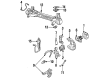 2004 Buick Park Avenue Brake Caliper Bracket Diagram - 18029817