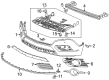 2014 Buick Encore Underbody Splash Shield Diagram - 94550786