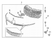 Chevy Equinox Emblem Diagram - 23136671