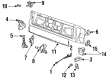 1993 Chevy Caprice Lift Support Diagram - 10104982