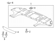 2024 GMC Terrain Underbody Splash Shield Diagram - 84753909