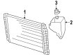 1993 Oldsmobile Achieva Oil Cooler Diagram - 52487851