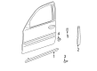 2003 Buick LeSabre Door Moldings Diagram - 25704781